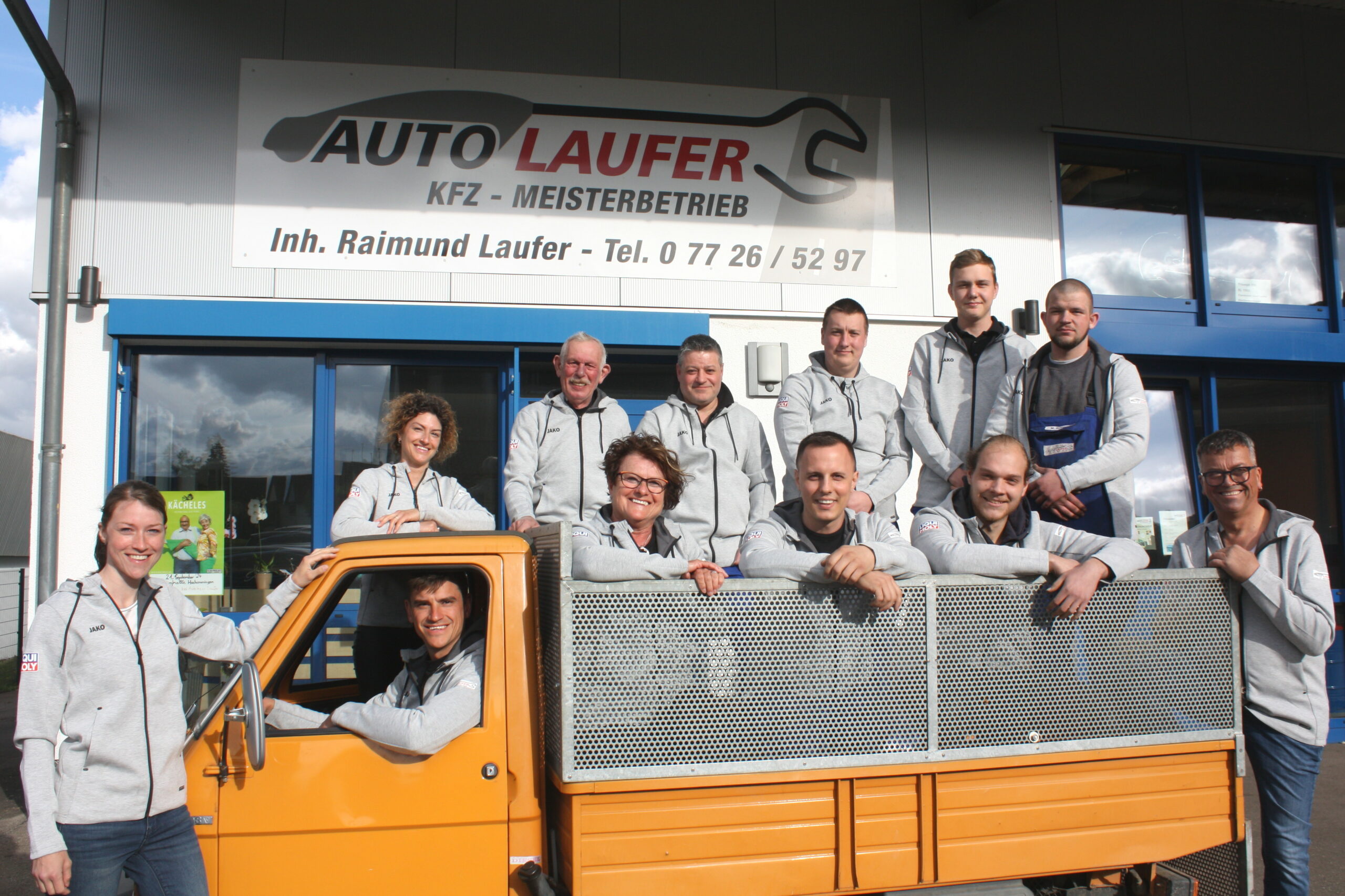 Team bei Auto Laufer